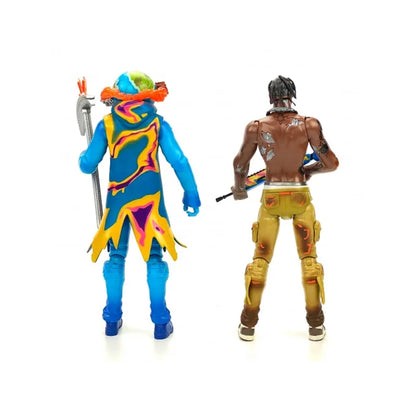 Travis Scott Cactus Jack Fortnite 12" Action Figure Duo Set