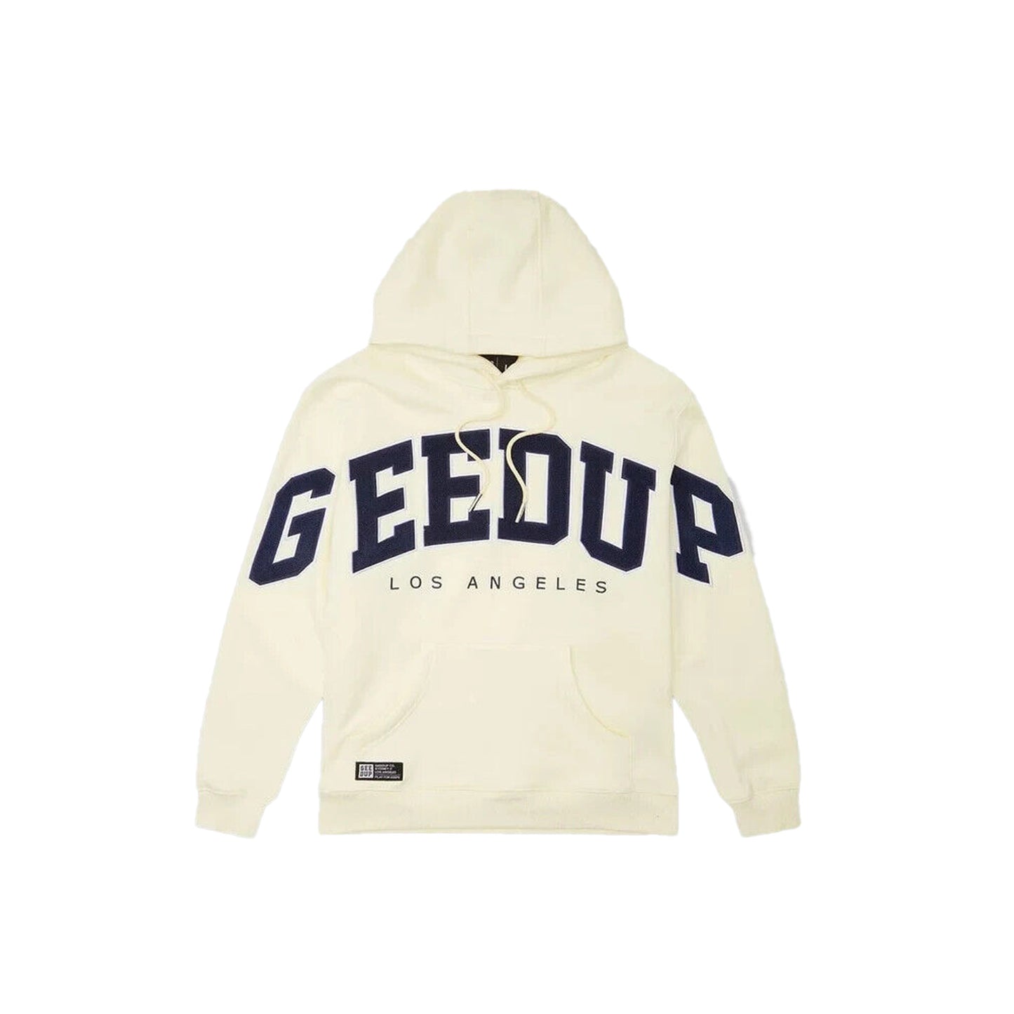 Geedup Team Logo Hoodie Los Angeles 'Cream'