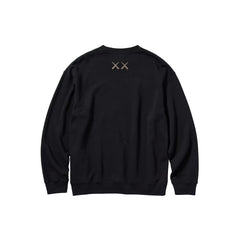 KAWS x Uniqlo Kids Longsleeve Sweatshirt 'Black' (2023)