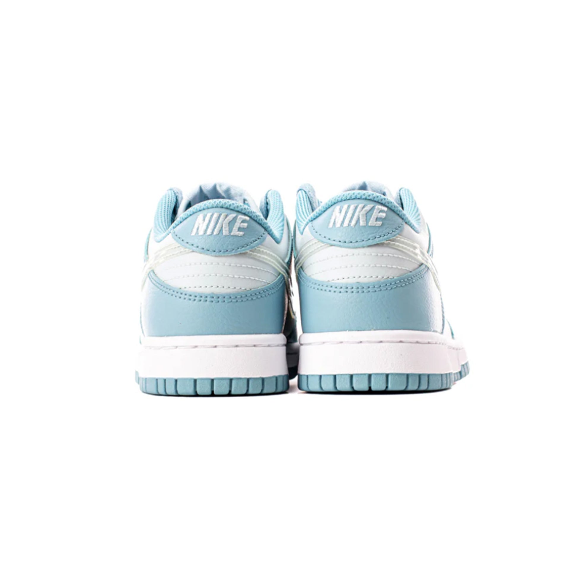 Nike Dunk Low Clear Blue Swoosh GS 2022 PUSHAS
