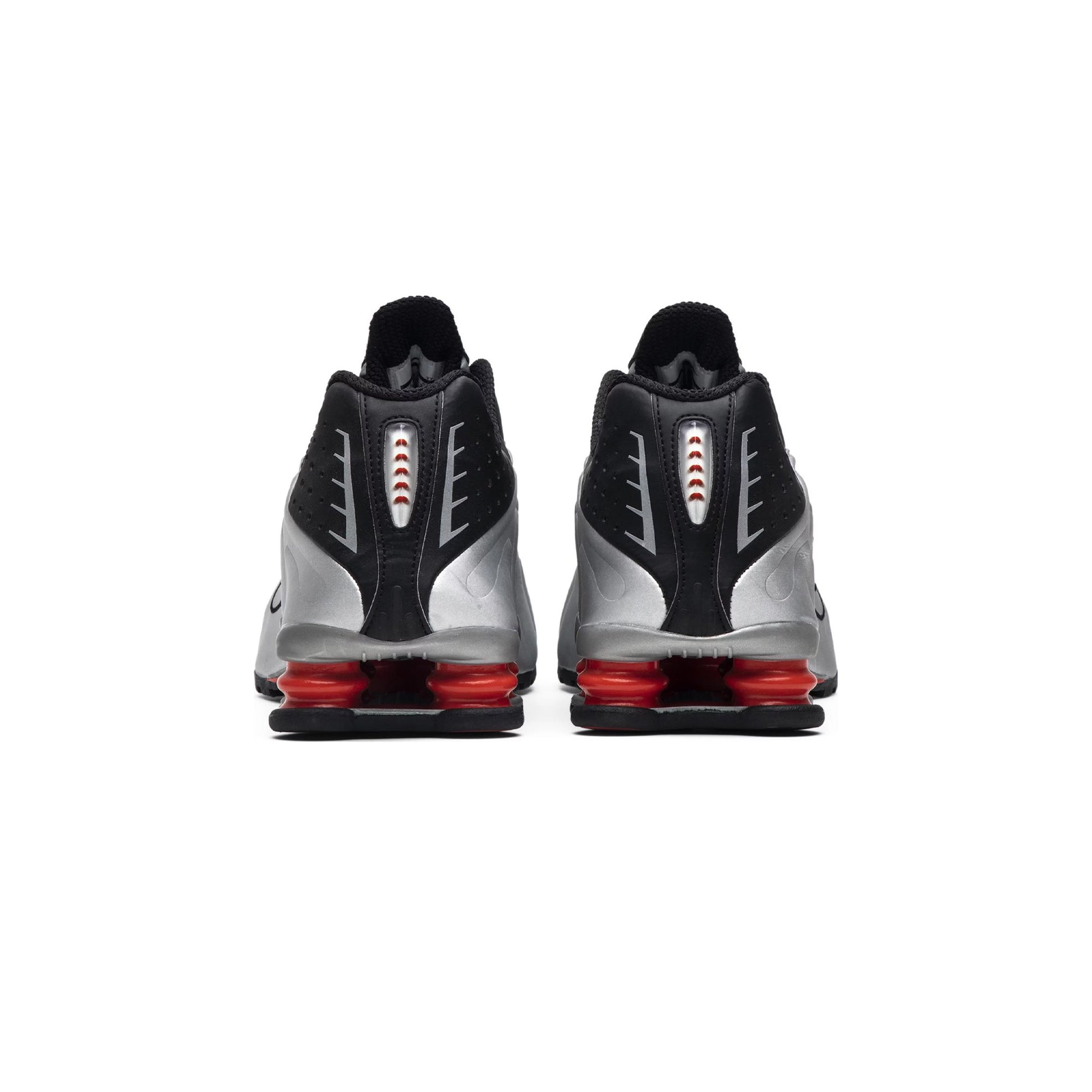 Nike Shox R4 Black Metallic Silver 2018 PUSHAS