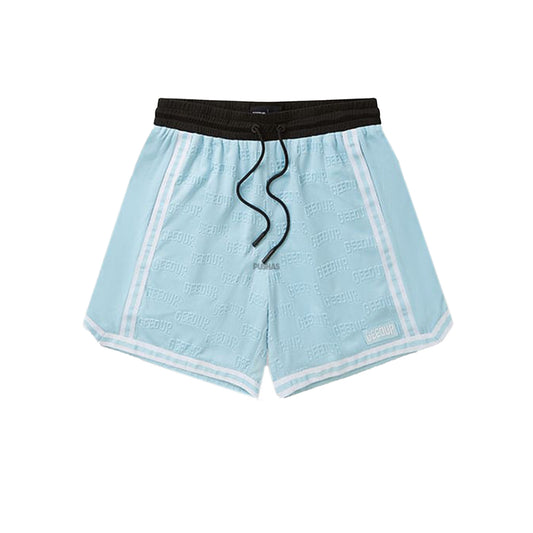 Geedup Emboss Mesh Shorts 'Cool Blue'