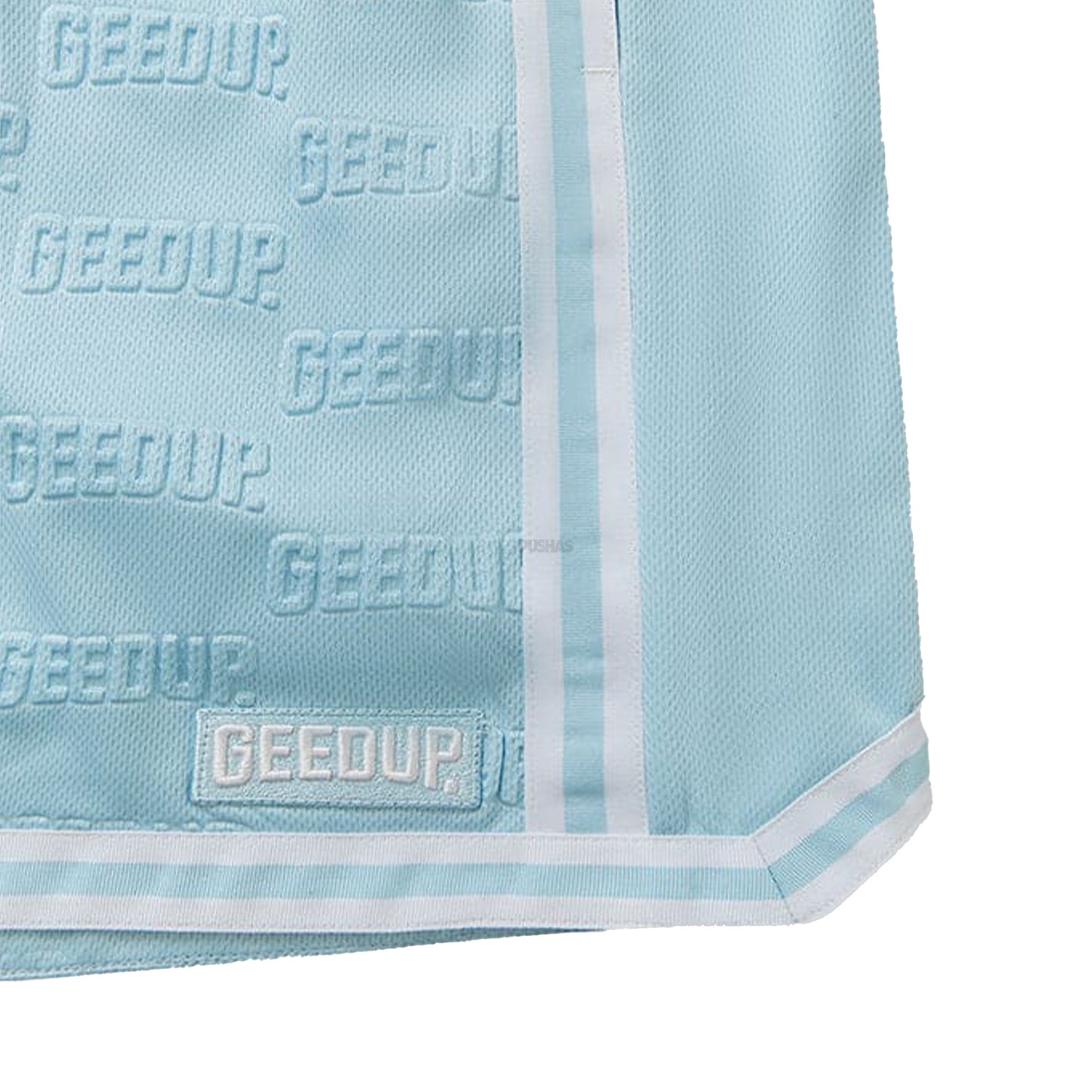 Geedup Emboss Mesh Shorts 'Cool Blue'