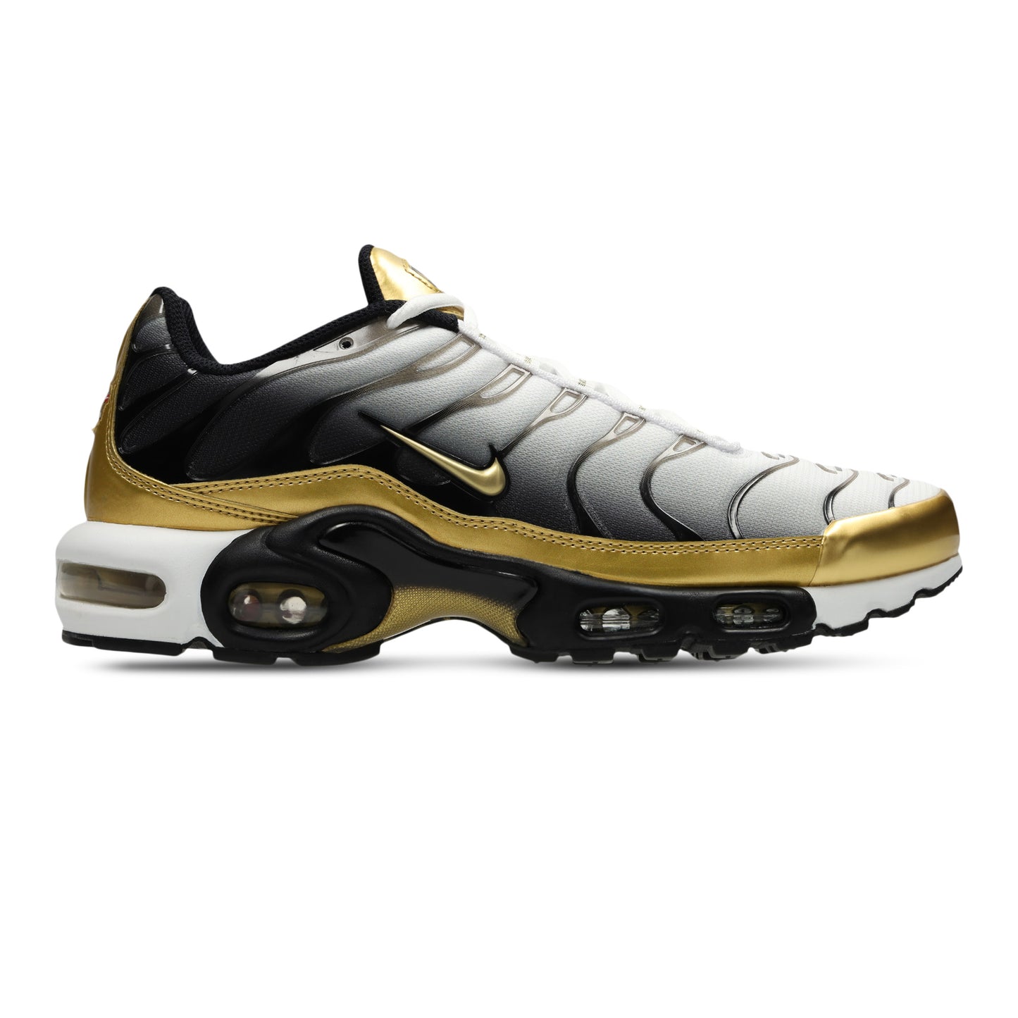 Air max plus gold on feet hotsell