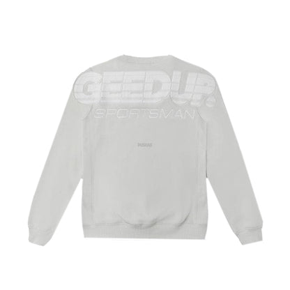 Geedup Sportsman Crewneck 'Ice Grey / White'