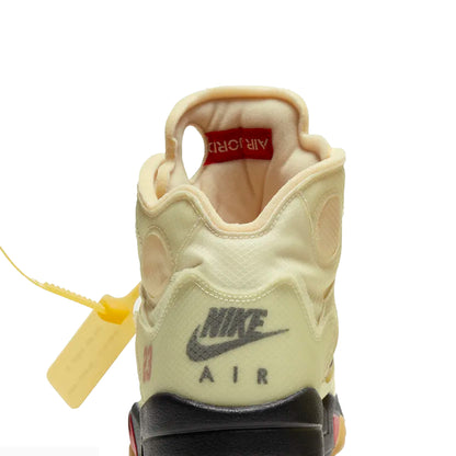 Air Jordan 5 x Off-White 'Sail'