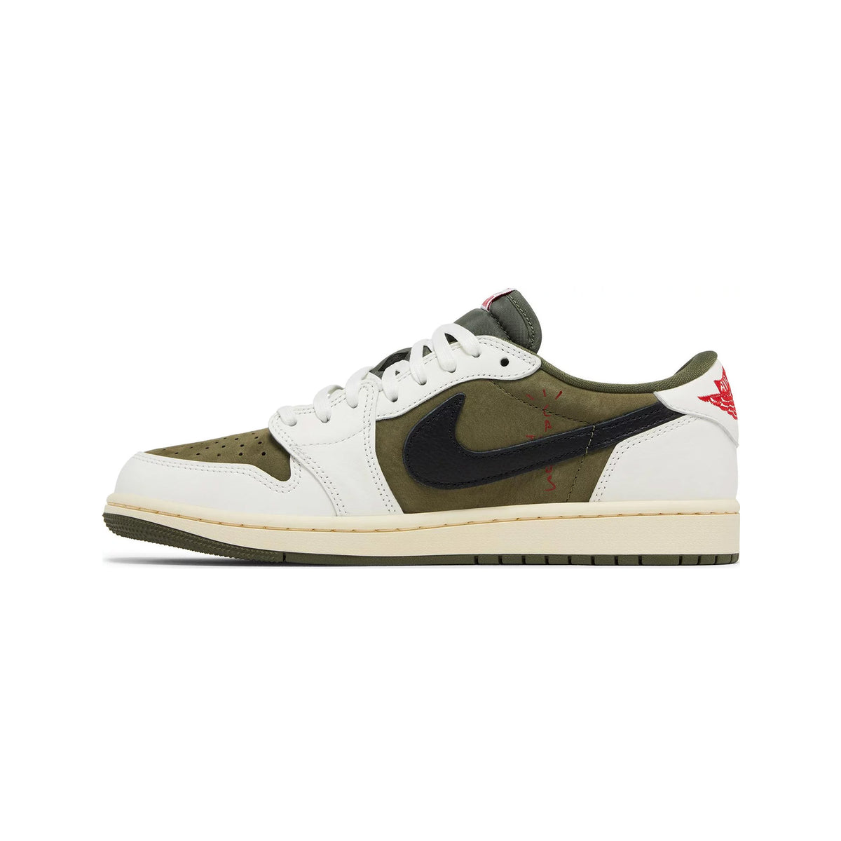 Travis Scott Jordan 1 Low OG 'Medium Olive' DM7866-200 | PUSHAS