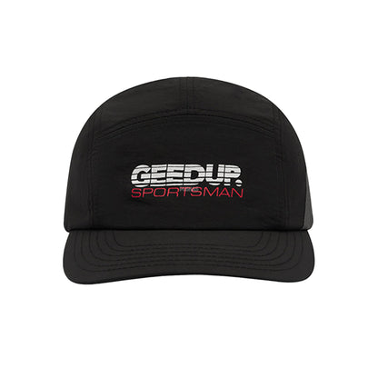 Geedup Sportsman 5 Panel Cap 'Black / Grey' (2024)