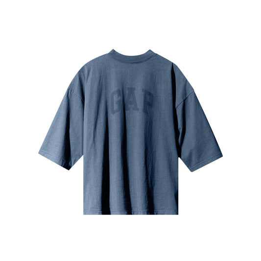 Yeezy Gap Engineered by Balenciaga Dove 3/4 Sleeve Tee 'Dark Blue'