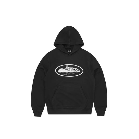 Corteiz Alcatraz Hoodie 'Black' (2024)