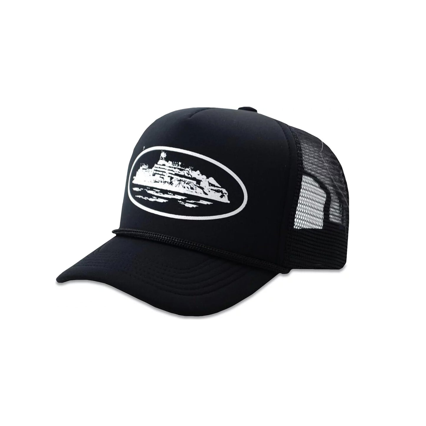 Corteiz OG Alcatraz Trucker Hat '21 Black' (2023)