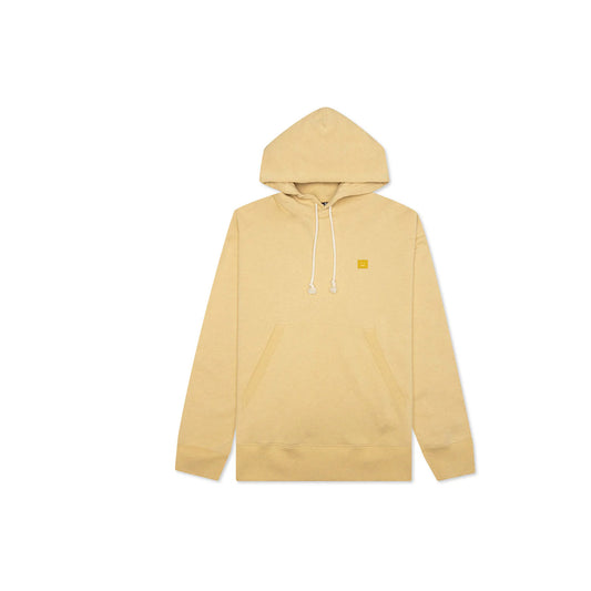 Acne Studios Face Cotton Hoodie 'Pale Yellow Melange'