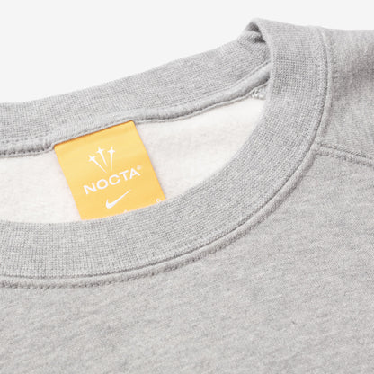 Nike x NOCTA Men's Fleece CS Crew 'Dark Grey Heather'