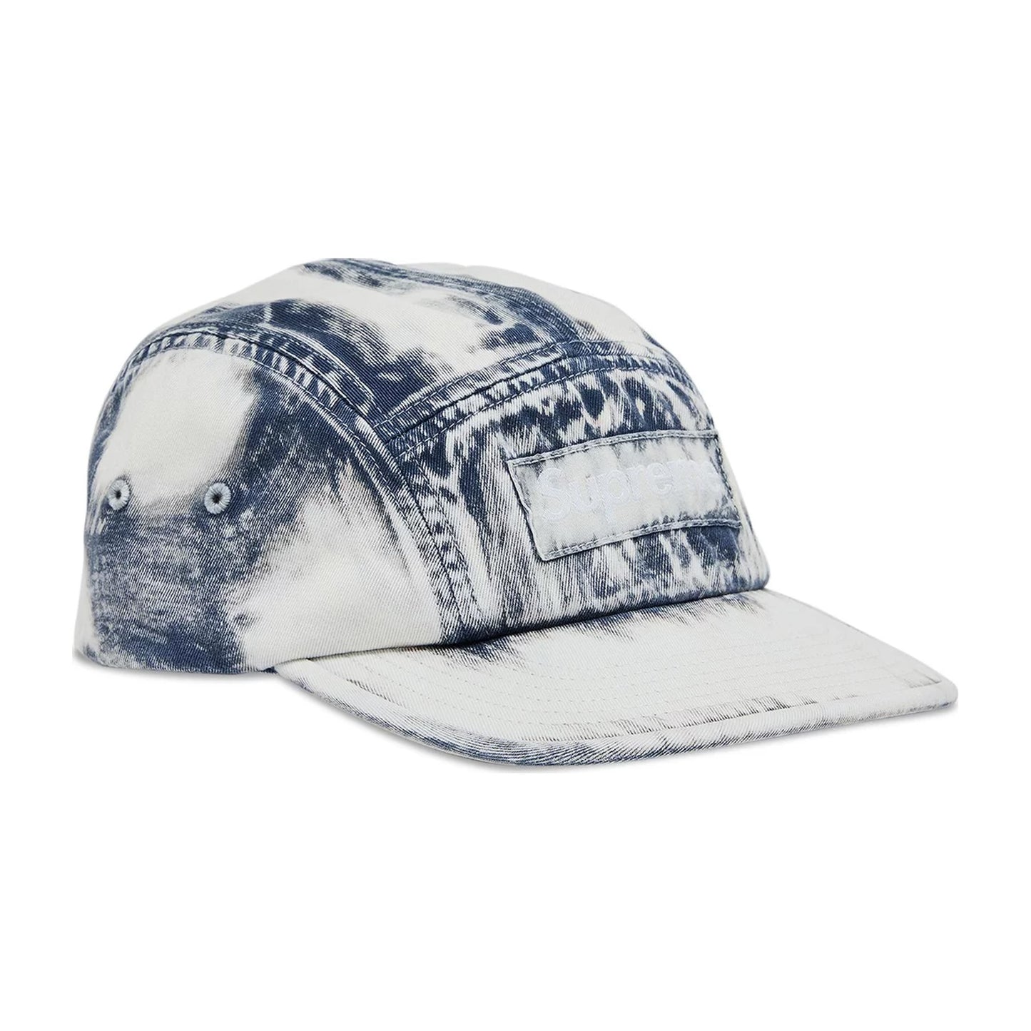 Supreme Bleached Chino Camp Cap 'Navy' (2024)