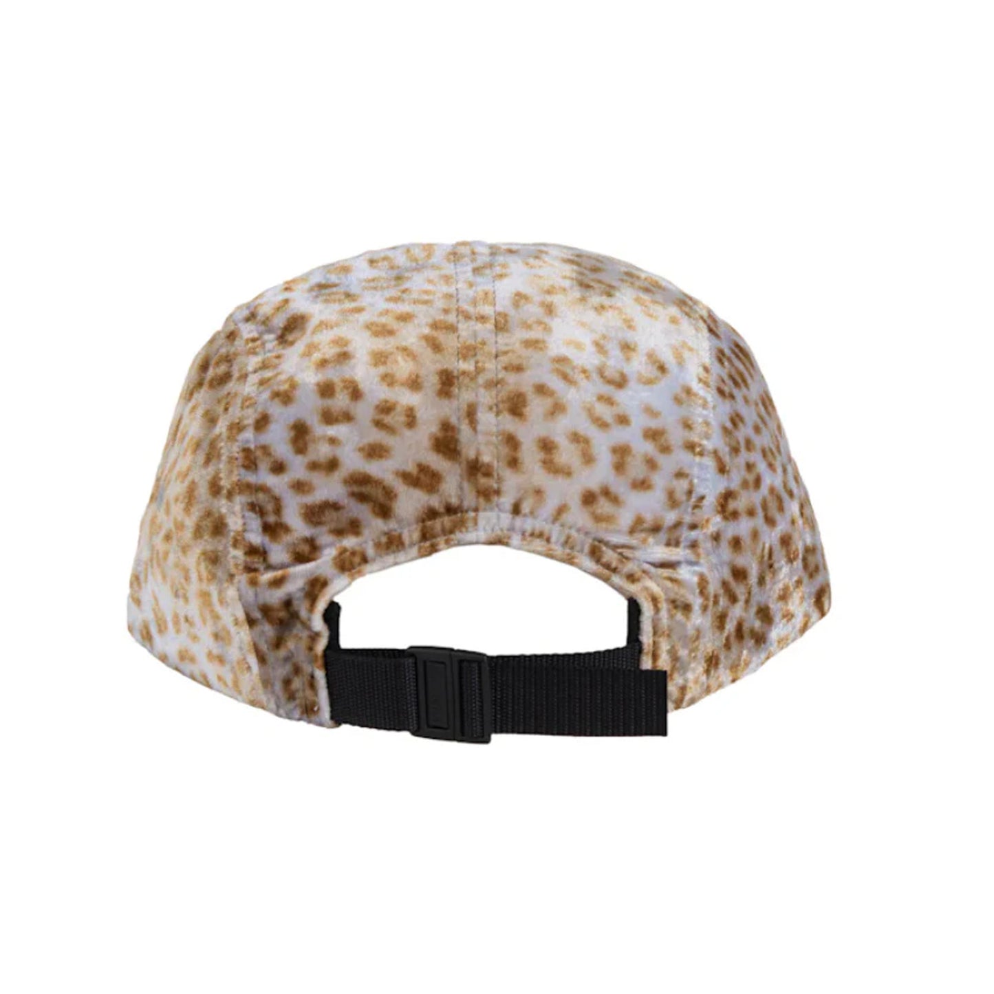 Supreme Leopard Velvet Camp Cap 'Tan' (2024)