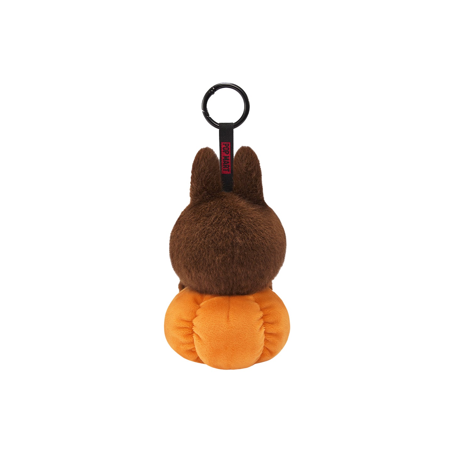 POP MART Labubu Happy Halloween Party Series-Sitting Pumpkin Vinyl Plush Pendant