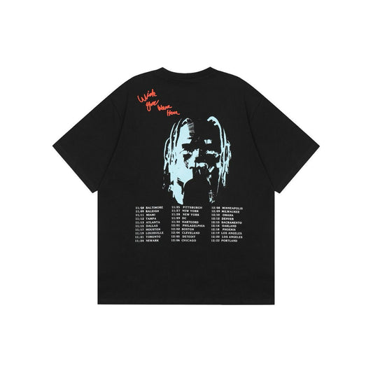 Travis Scott Astroworld Tour Tee 'Black'