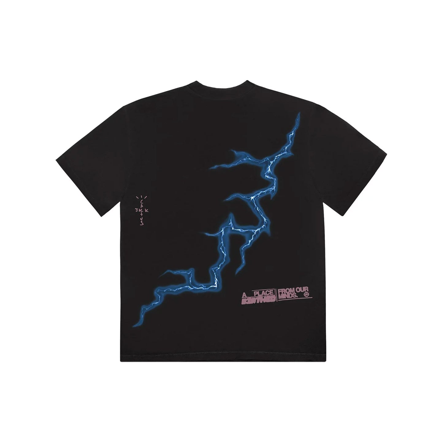 Travis Scott Cactus Jack For Fragment Danger Tee 'Washed Black' (2021)