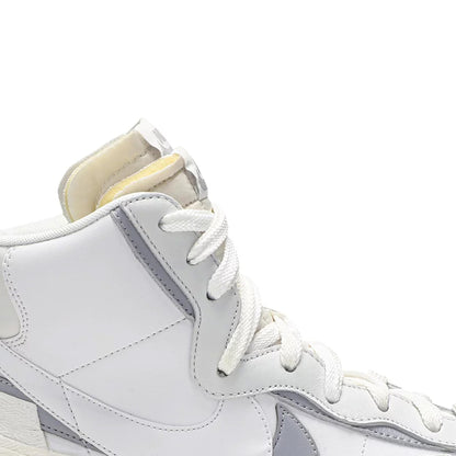 Blazer Mid x Sacai White Grey New PUSHAS