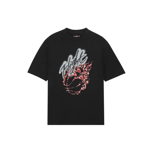 Jordan Flight Graphic T-Shirt x Travis Scott 'Black' (2022)