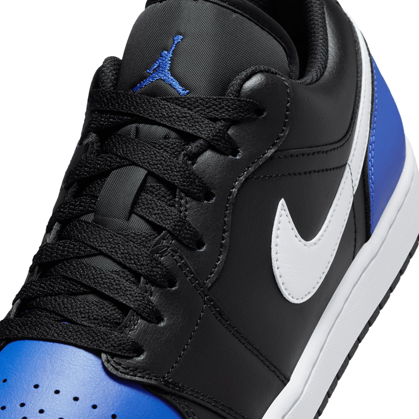 Air Jordan 1 Low 'Black Game Royal White' GS (2024)