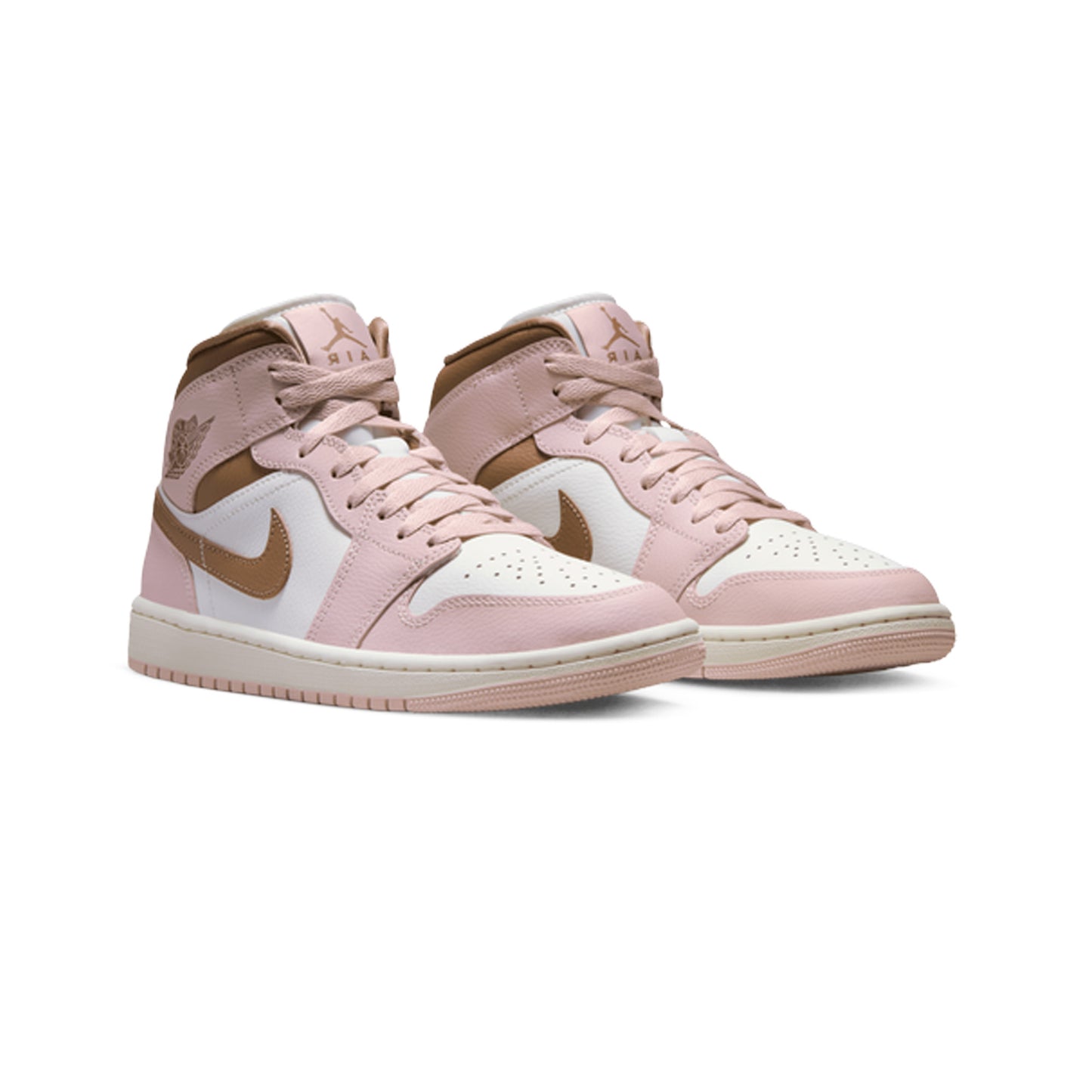 Air Jordan 1 Mid 'Pink Oxford Brown' Women's