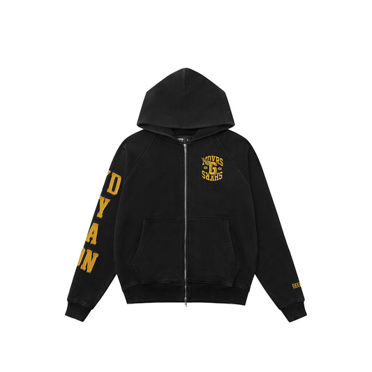 Geedup Movers & Shakers Jacket 'Washed Black / Yellow' (2024)