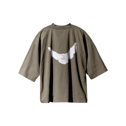 Yeezy Gap Engineered by Balenciaga Dove 3/4 Sleeve Tee 'Beige'