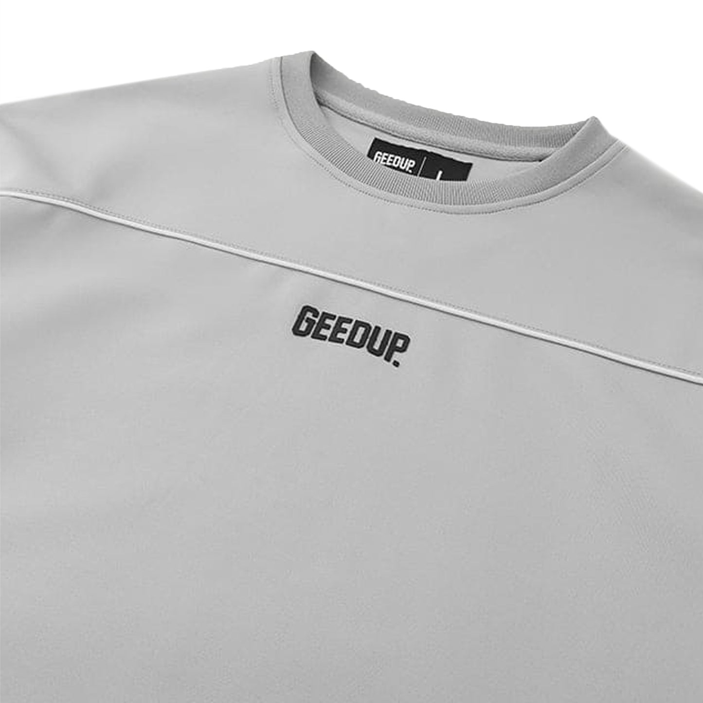 Geedup Play For Keeps Crewneck 'Grey Black'