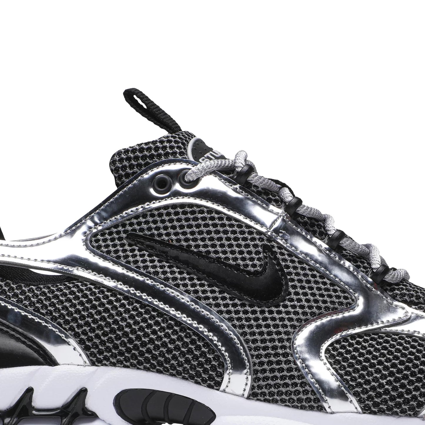 Air Zoom Spiridon Cage 2 x Stussy 'Pure Platinum'