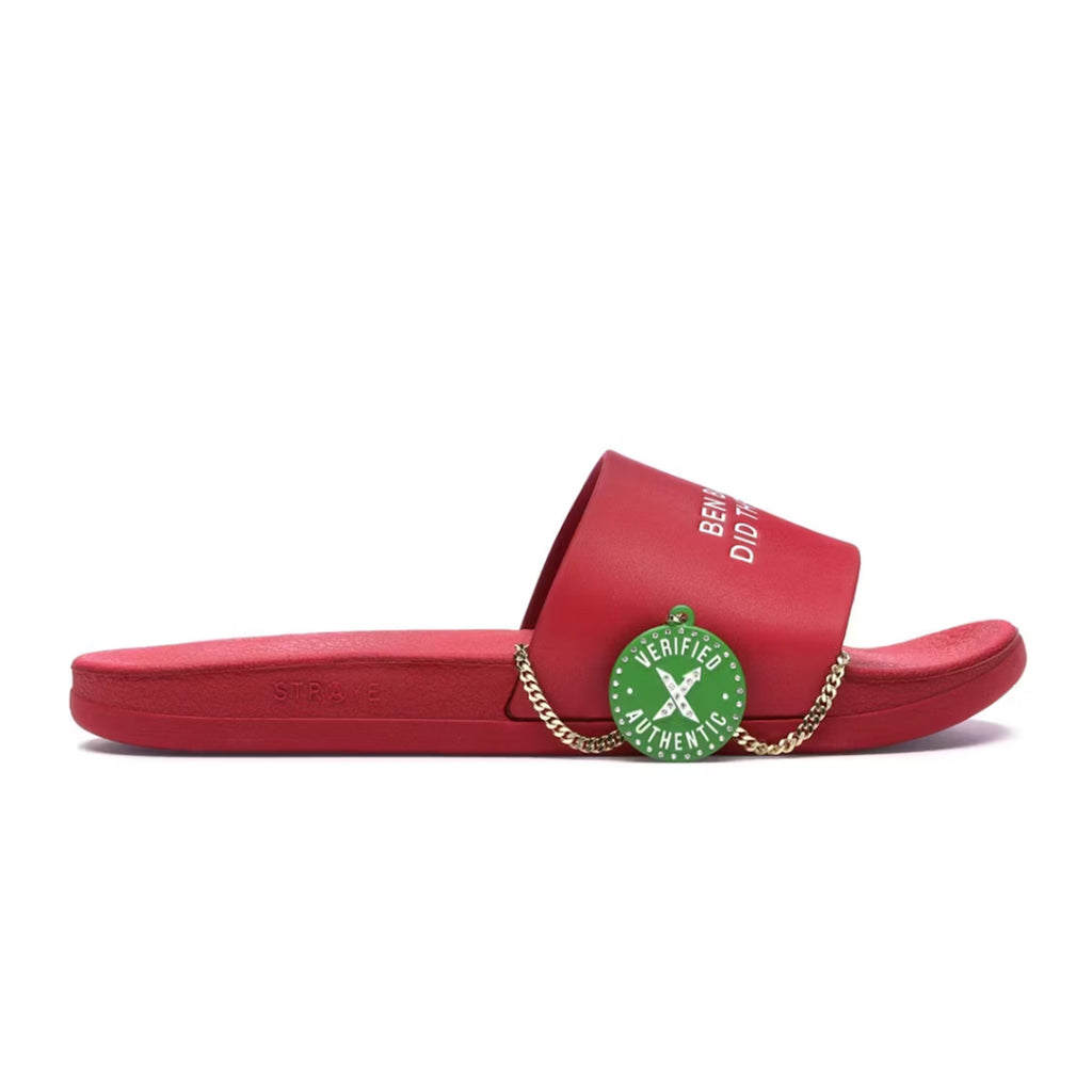 Straye x Ben Baller Did The Chain Size 6 Mens Set of 2, RED and BLACK UNWORN Straye Ben Baller Did The Chain Slide Black Men main image 3