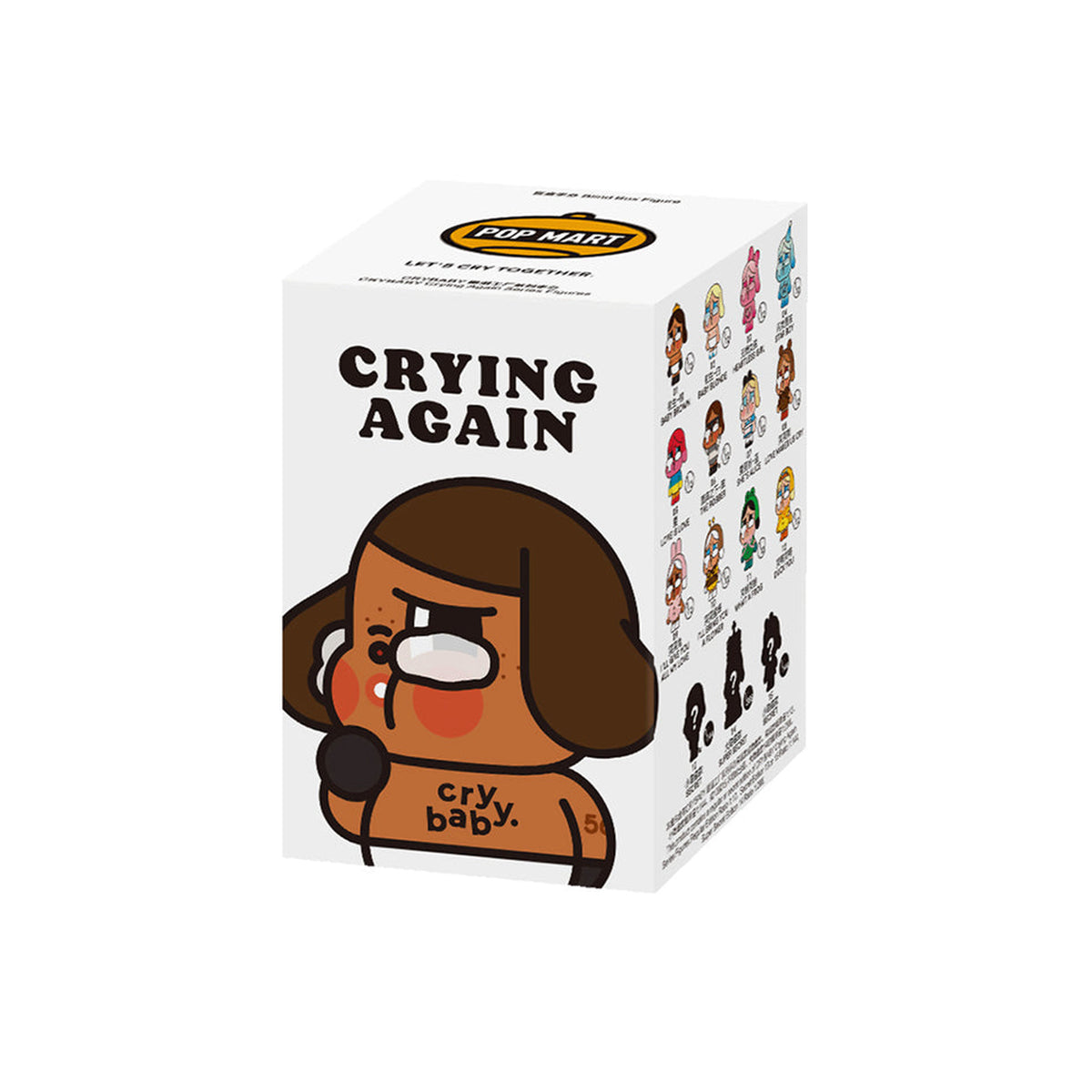 【専用出品7/9まで】CRYBABY Crying Again シリーズ POP MART CRYBABY Crying Again Series Vinyl Plush Pendant (Single