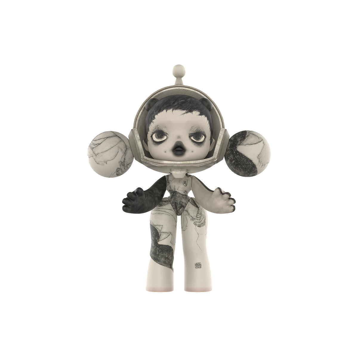 POP MART MEGA α SKULLPANDA 400% Egon Schiele – PUSHAS