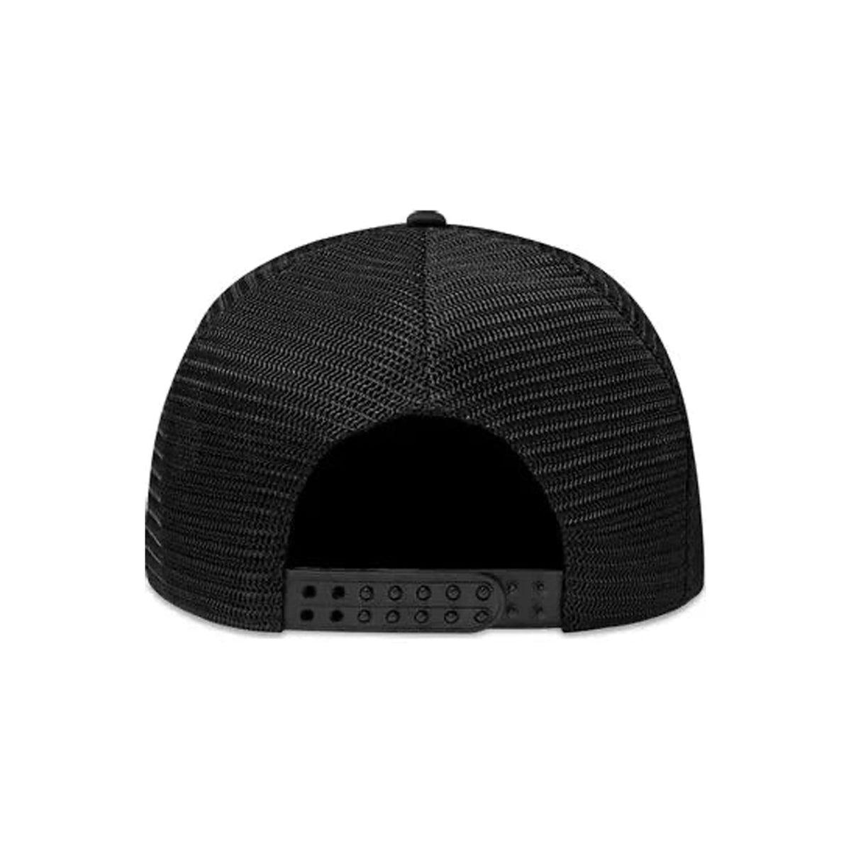 Corteiz Alcatraz Premium Puff Print Trucker Hat 'Black / Black