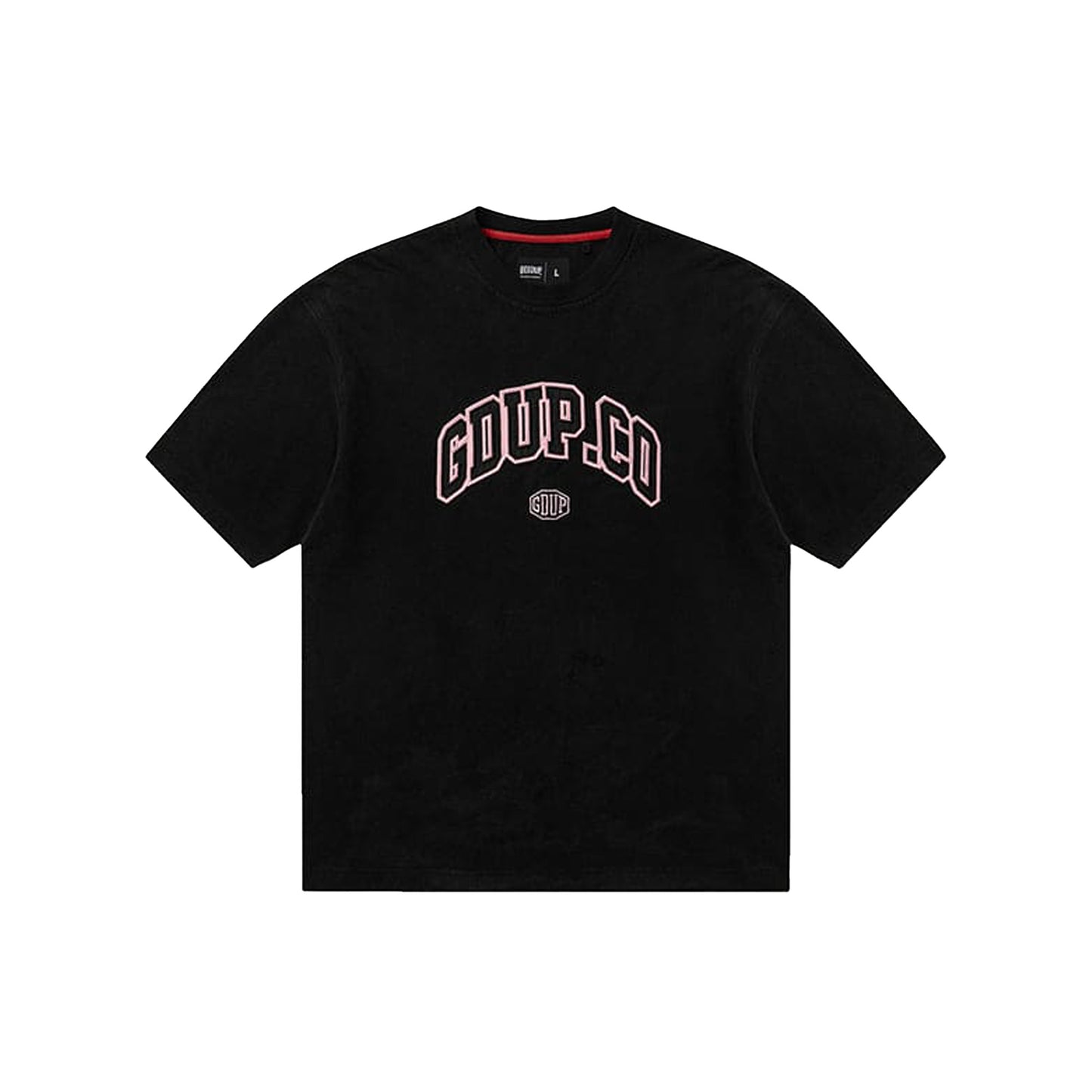 Geedup GDUP CO. T-Shirt 'Charcoal / Pink' (2024)