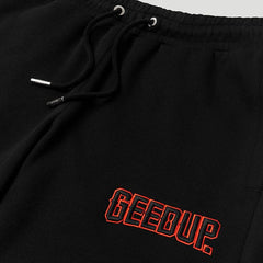 Geedup Play For Keeps EMB Shorts 'Black / Black Orange' (2024)