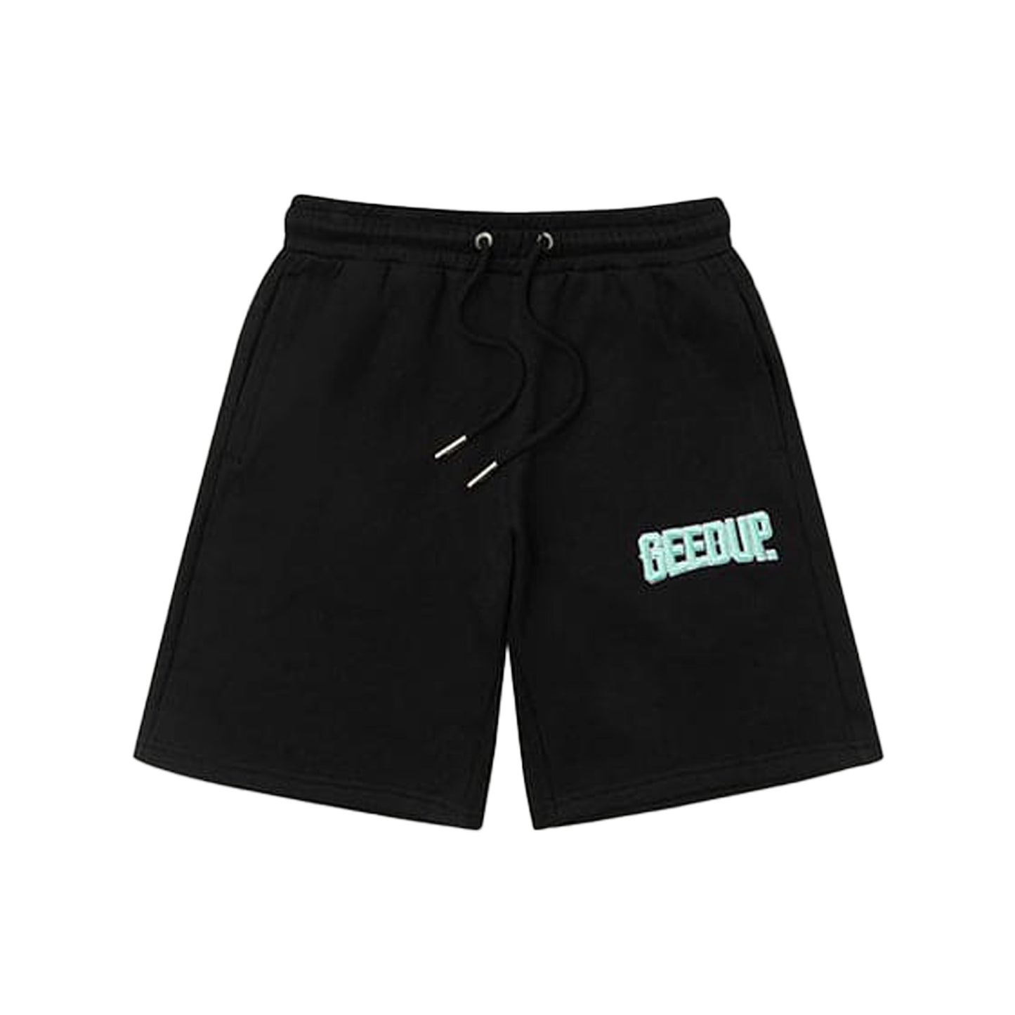 Geedup Play For Keeps EMB Shorts 'Black / Teal' (2024)