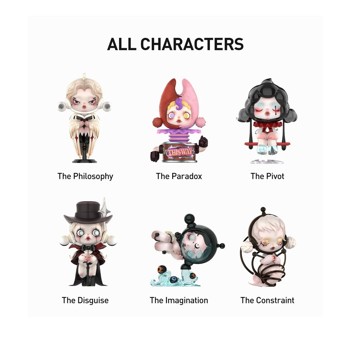 POP MART SKULLPANDA Image of Reality Series (Single Blind Box