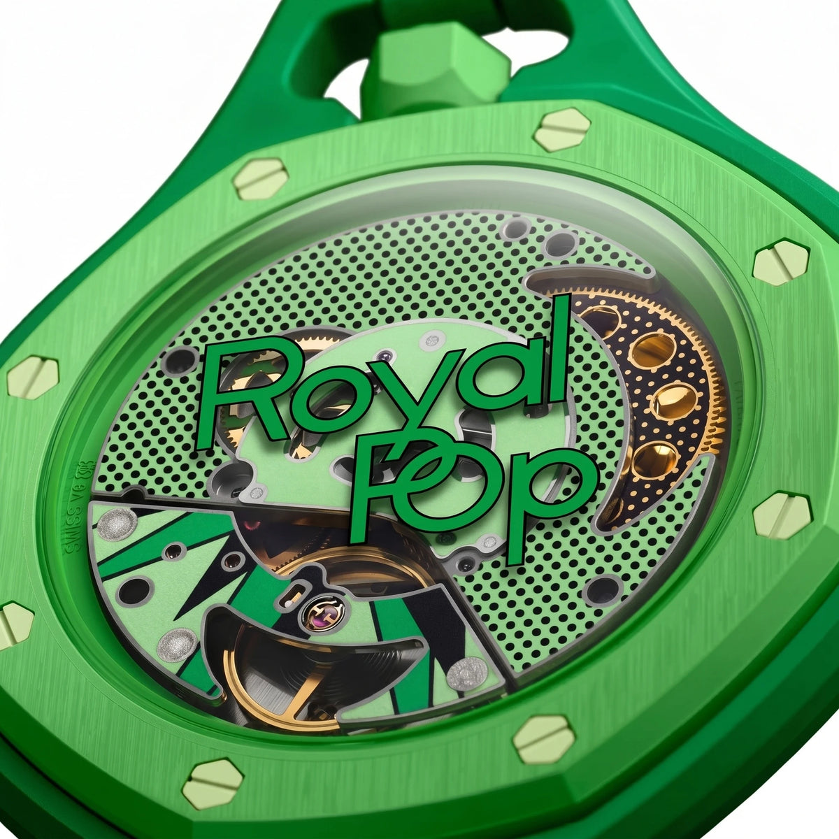 Audemars Piguet x Swatch Royal Pop 'Green Eight' – PUSHAS