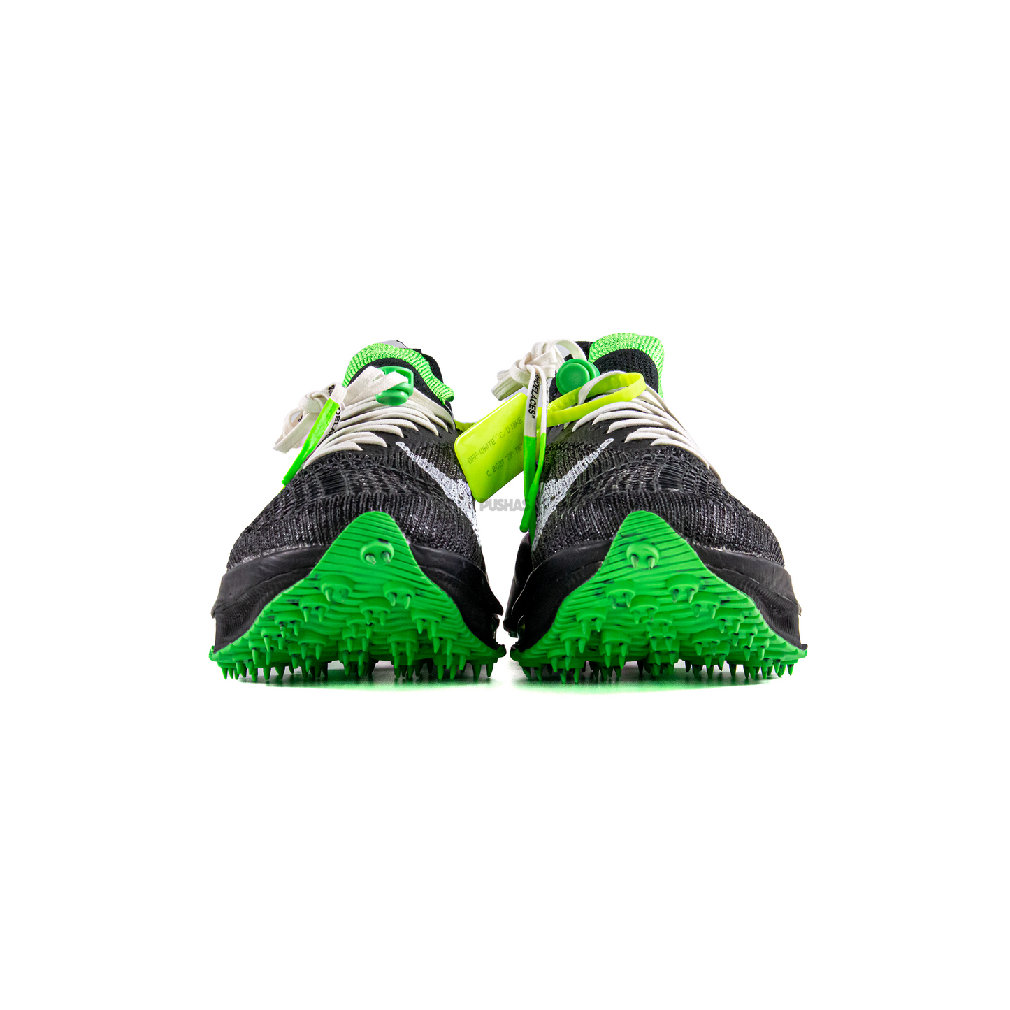 Nike Air Zoom Tempo Next% Flyknit 'Off-White Black Scream Green' (2021)