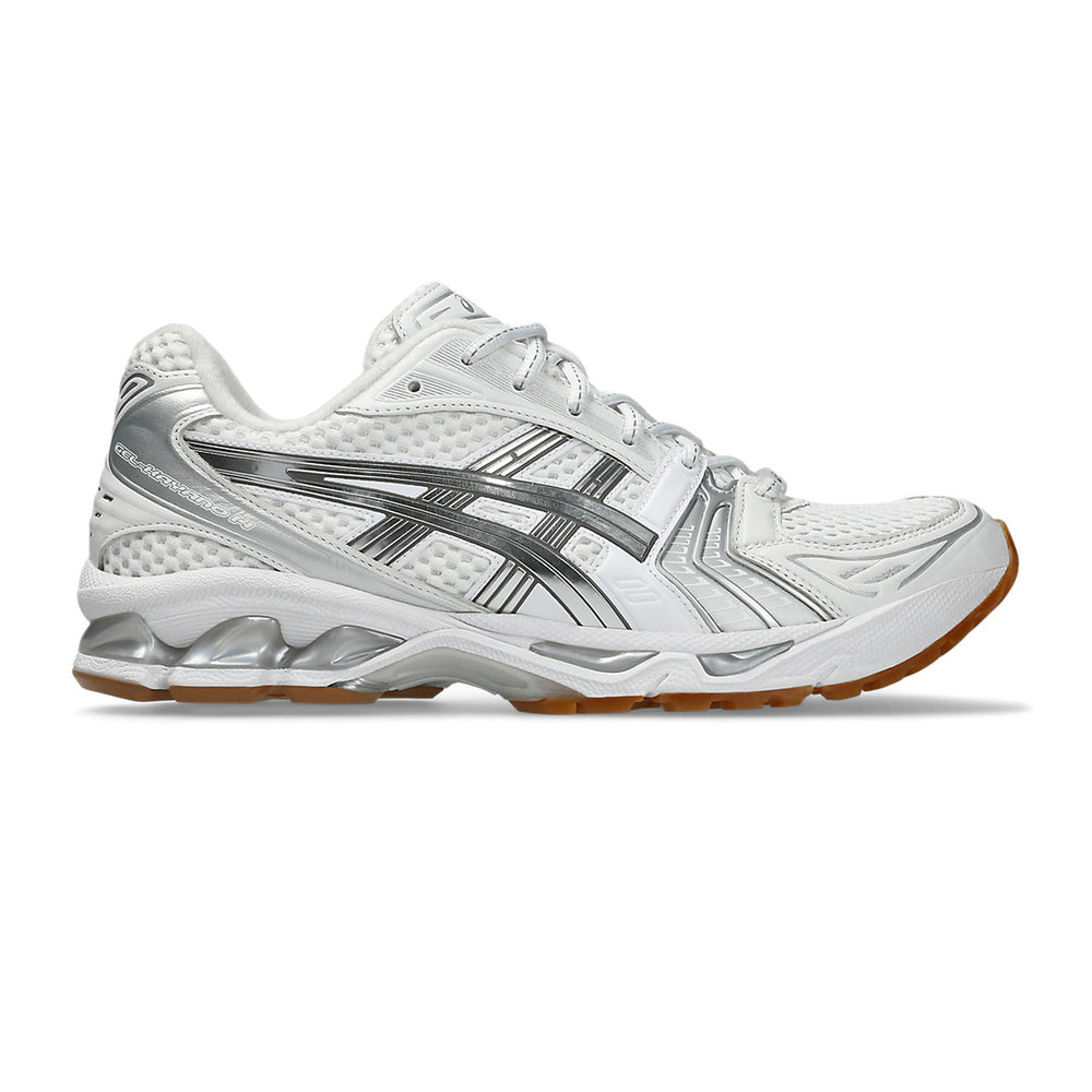 ASICS Gel-Kayano 14 A.P.C. 'White Pure Silver' (2025) – PUSHAS ASICS Gel-Kayano 14 A.P.C. 'White Pure Silver' (2025) – PUSHAS