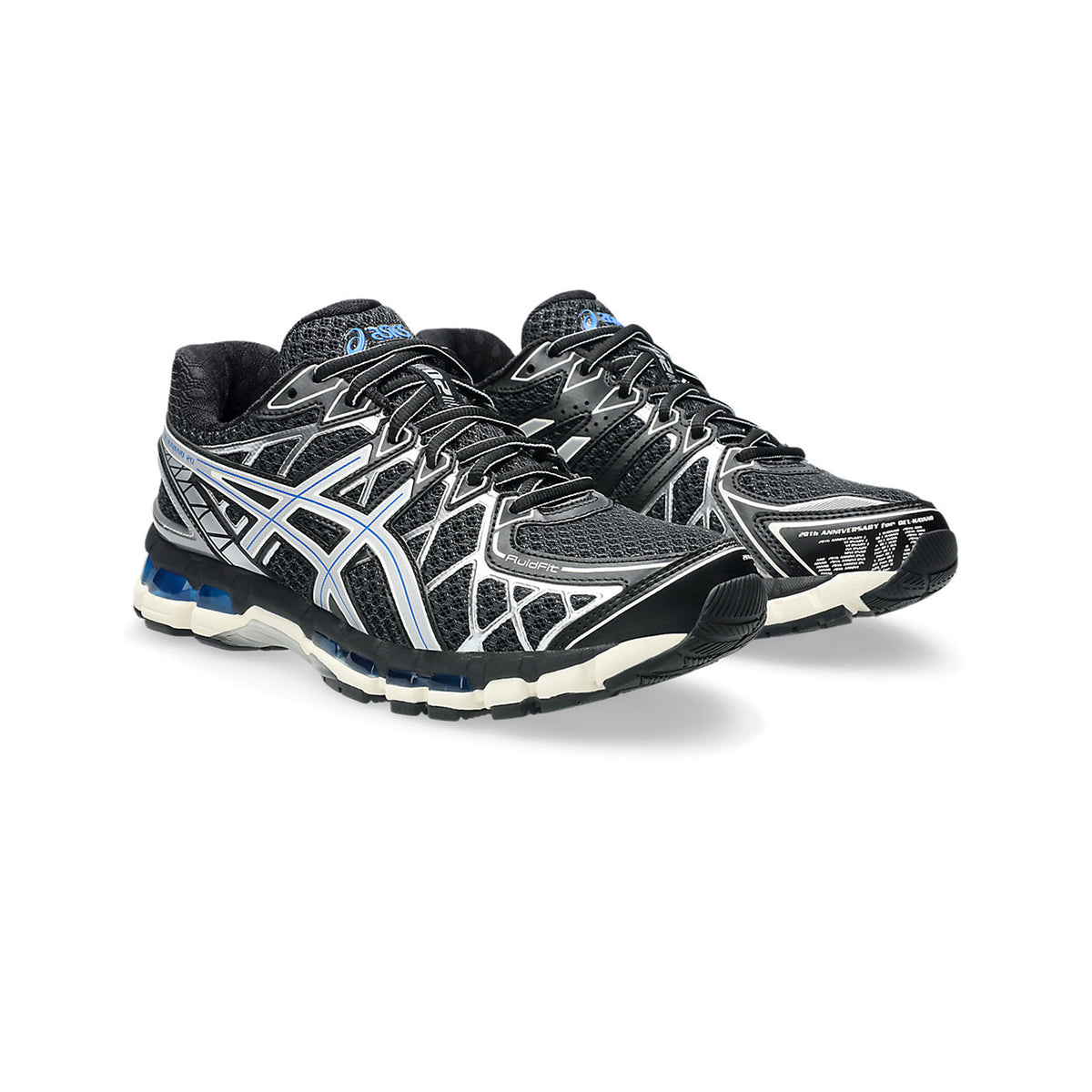 ASICS Gel-Kayano 20 'Black Pure Silver' (2025) – PUSHAS