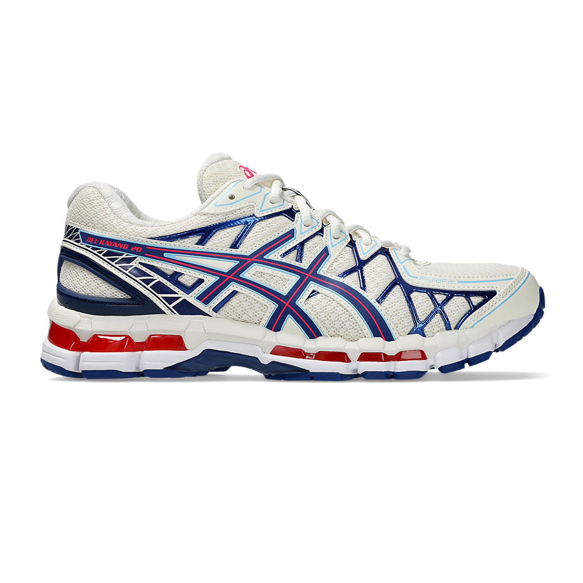 ASICS-Gel-Kayano-20-‘Cream-Blue-Red’-side