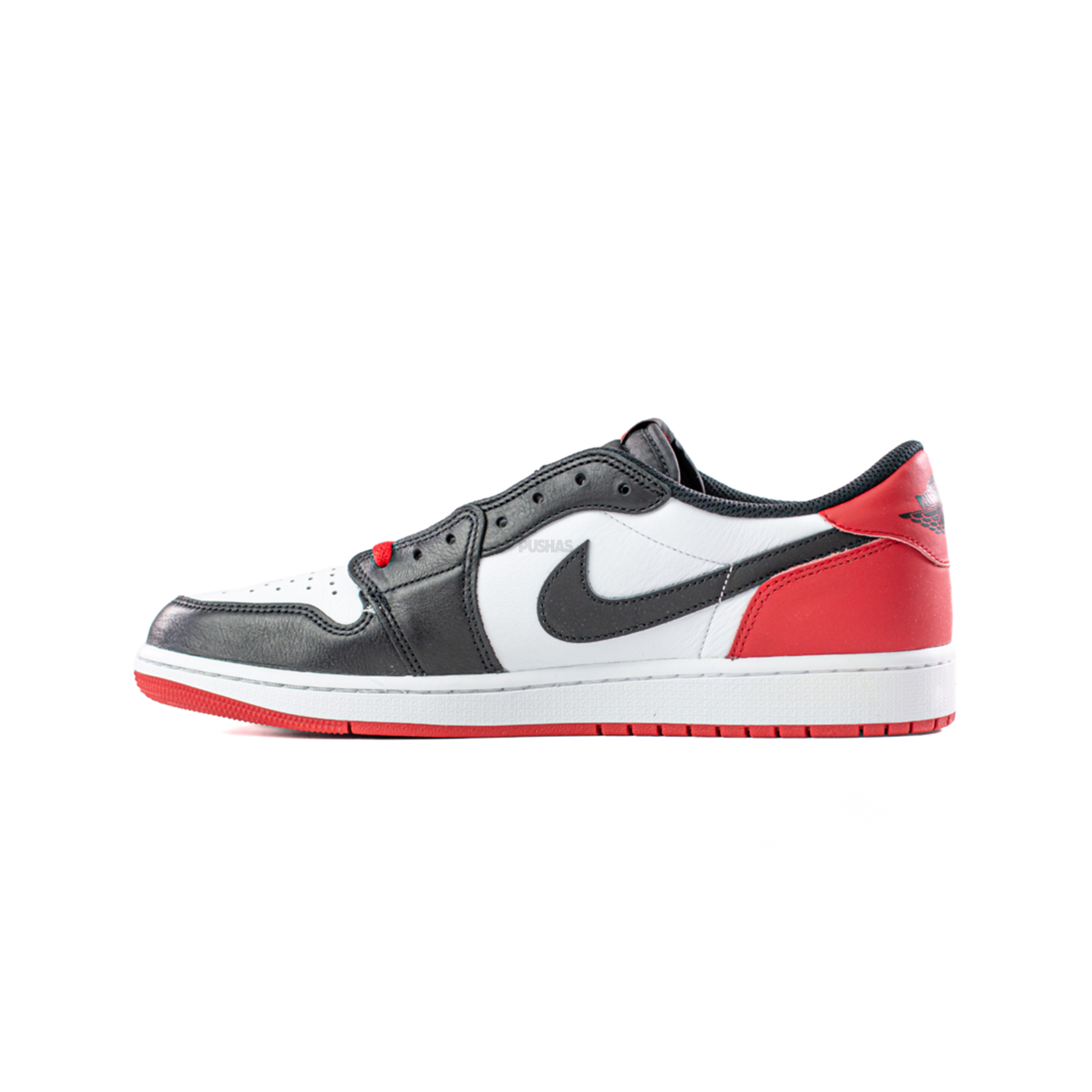 Buy Air Jordan 1 Retro Low OG Black Toe 2023 PUSHAS