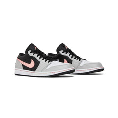 Air-Jordan-1-Low-‘Black-Grey-Pink’-(2022)-front-side