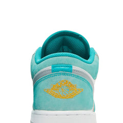 Air-Jordan-1-Low-‘Emerald’-GS-(2022)-back-close-up