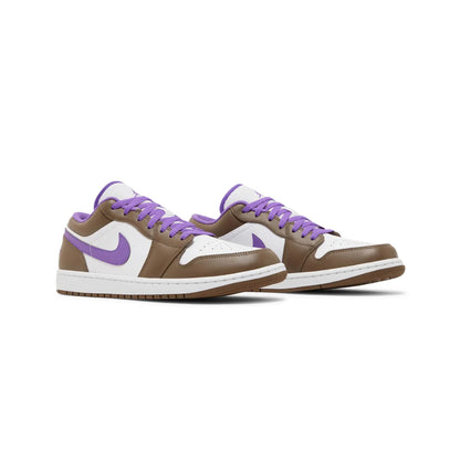 Air-Jordan-1-Low-'Purple-Mocha'-(2023)-front-side