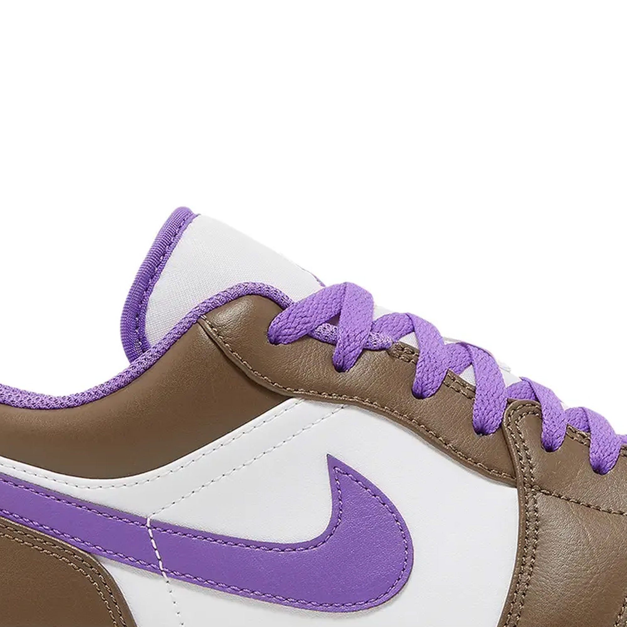 Air-Jordan-1-Low-'Purple-Mocha'-(2023)-side-close-up