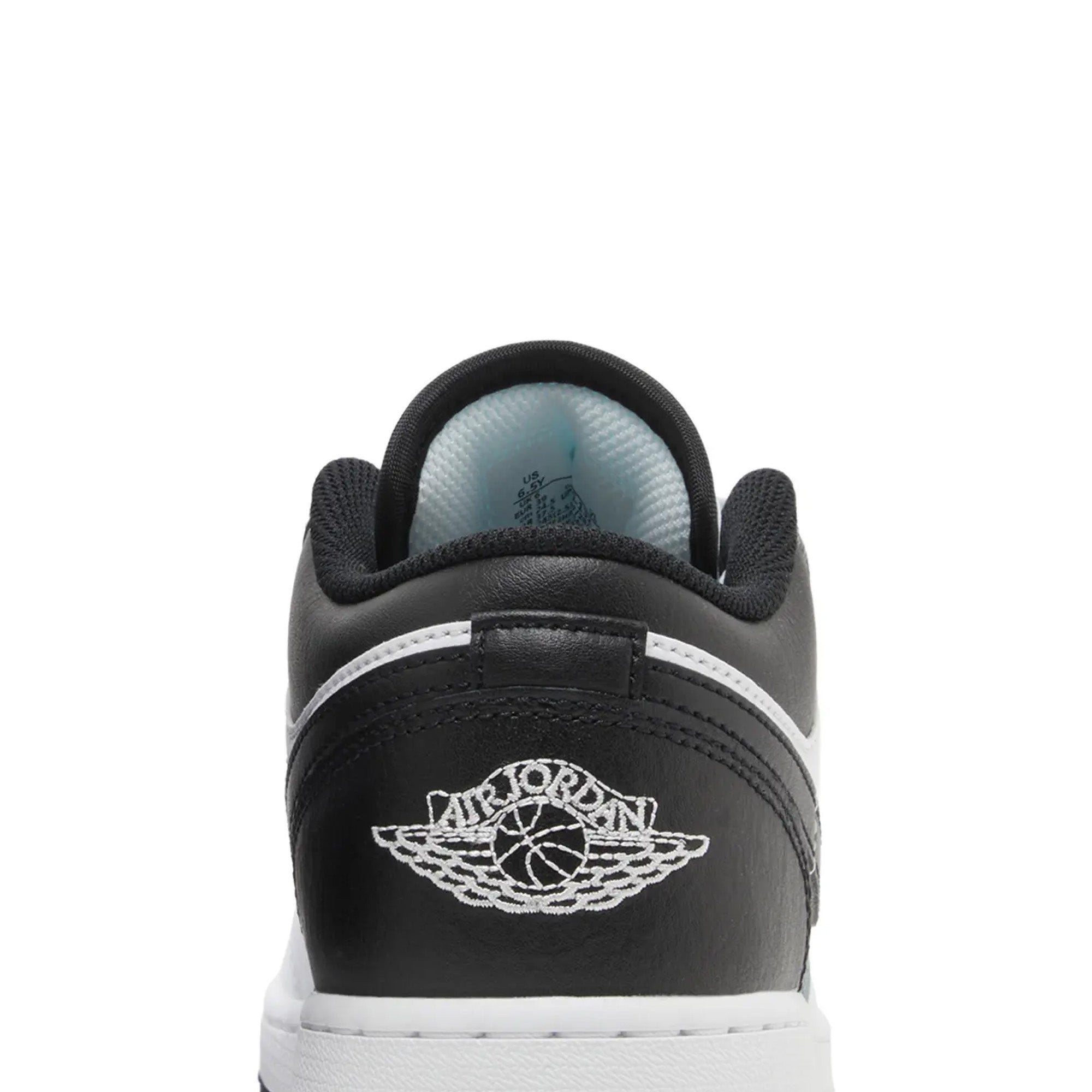 Air-Jordan-1-Low-‘White-Black’-GS-(2023)-7