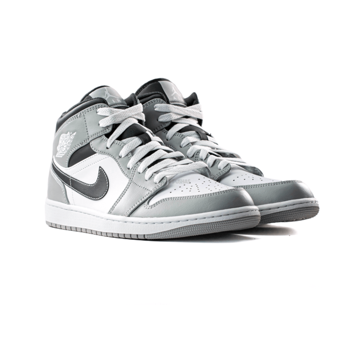 Air Jordan 1 Mid 'Light Smoke Grey Anthracite' (2022) – PUSHAS